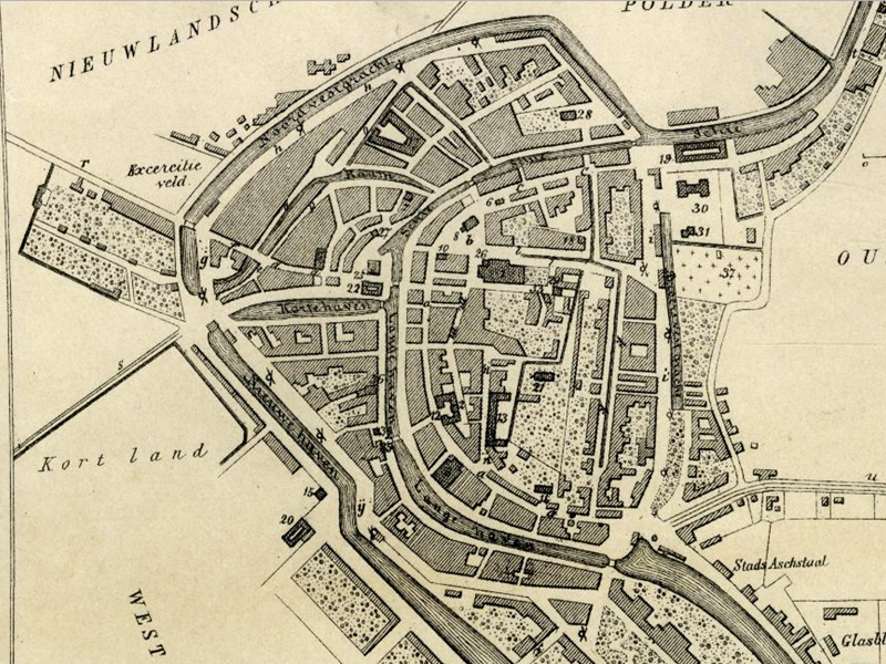 Gemeente Schiedam in 1869